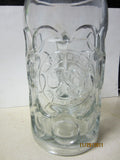 Hackerbrau Munchen Heavy 1 Liter German Glass Beer Stein