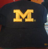 Michigan Wolverines Block "M" Navy Snapback Hat by GCC