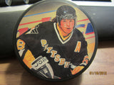 Pittsburgh Penguins 1996 Jaromir Jagr Photo Puck