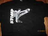 Stomp! Logo Black T shirt XL Theater