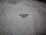 Slows Bar B Que Detroit T Shirt Medium Organic Cotton