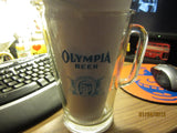 Olympia Beer Vintage Heavy Glass Beer Pitcher