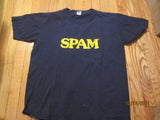 SPAM Logo Vintage T Shirt Large Russell 50% 50%