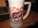 Schlitz Beer Vintage Mural Ceramic Beer Stein
