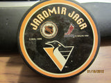 Pittsburgh Penguins 1996 Jaromir Jagr Photo Puck