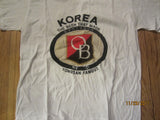 OB Beer The Beer That Made Korea Famous Vintage T Shirt Large