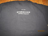 Starbucks Coffee Company Logo Black T Shirt Large
