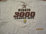 Houston Astros #7 Craig Biggio 3000 Hits SGA T Shirt XL