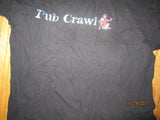 Rome Pub Crawl 2001 T Shirt XL Beer Italy