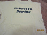 Beer Lao Beer Yellow T Shirt Medium Laos