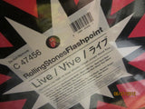 SEALED ROLLING STONES Flashpoint Live 1989-1990 US LP 15Trx 1991 Mint W/Sticker