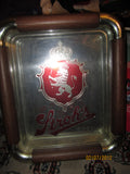 Stroh's Beer Vintage 70's Mirrored Wall Display Detroit