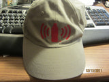 Coca Cola Logo Khaki Adjustable Hat