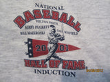 Baseball Hall Of Fame 2001 Inductees T Shirt Large Kirby Puckett Dave Winfield Bill Mazeroski