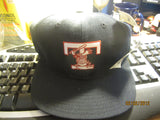Toledo Mudhens Classic Old Logo Navy Snapback Hat By DeLong