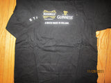 Guinness & Bushmills "Staff" T Shirt Medium Ireland Beer Whiskey