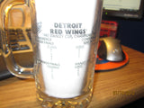 Detroit Red Wings 1997 Stanley Cup Champions Heavy Glass Beer Mug New
