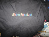 Shaw Festival Canada Embroidered Logo T Shirt Large New