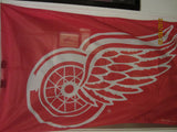 Detroit Red Wings Logo 3ft x 5ft Flag
