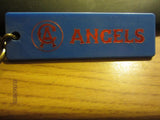 California Angels Vintage 70's Logo Lucite Keychain