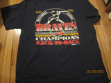 Atlanta Braves Vintage 1992 Western Division Champions T Shirt XL