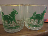 Windsor Raceway Set Of 2 Rocks Glasses Horse Racing Canada