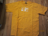 Apple Computers Multiple Choice Yellow T Shirt Large