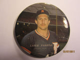 Detroit Tigers 1987 Lance Parrish Photo 3" Round Pin