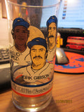 DETROIT TIGERS 1984 Gibson Morris & Lopez Glass Little Caesars