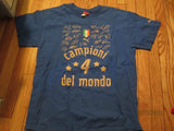 Italia 2004 World Cup Champions T Shirt Large Puma Italy