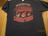 Cleveland Indians 1995 Central Division Champions T Shirt XL