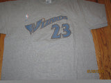 Washington Wizards #23 Michael Jordan T Shirt Large Nike