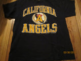 California Angels Vintage 1991 Logo Navy T Shirt Large