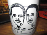 NAACP 1987 Freedom Fund Dinner Coffee Mug Coleman Young Rosa Parks Dertroit