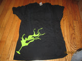 Apple Pucker Bump It Up Black T Shirt Medium