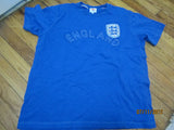 England Football Sewn Letters T Shirt Large Umbro Nice!