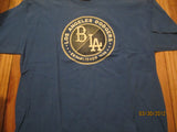 Los Angeles & Brooklyn Dodgers Logo Blue T Shirt XL