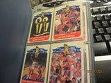 Detroit Pistons 1990 NBA Champs 16 Card Set + Binder Unocal Promo Mint!