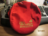 Windsor Raceway Vintage Corduroy Tam Style Snapback Hat Horse Racing