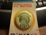 Michigan State Spartans Old Sparty Logo 2 1/4" Pin