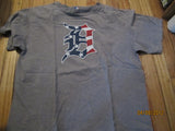 Detroit Tigers Partiotic Olde English D Logo T Shirt Large