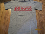 Boston Red Sox Retro Logo Grey T Shirt Small