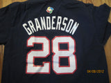 USA Baseball #28 Curtis Granderson T Shirt Large