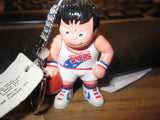 Philadelphia 76ers White Logo Jersey L'il Brat Keychain