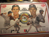 Detroit Tigers 1984 Big Boy Placemet Alan Trammell & Lou Whitaker