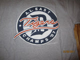 Detroit Tigers Vintage 1987 AL East Champs T Shirt Small