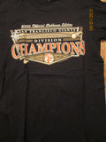 San Francisco Giants 2000 NL West Champions T Shirt Medium