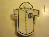 Detroit Tigers Home Jersey 2 1/4" Tall Plastic Keychain