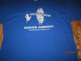 Detroit Lions Matt Millen Adios Amigo T Shirt XL