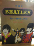 The Beatles Illustrated Lyrics 1990 Reissue Hardcover Book Edited By Alan Aldridge